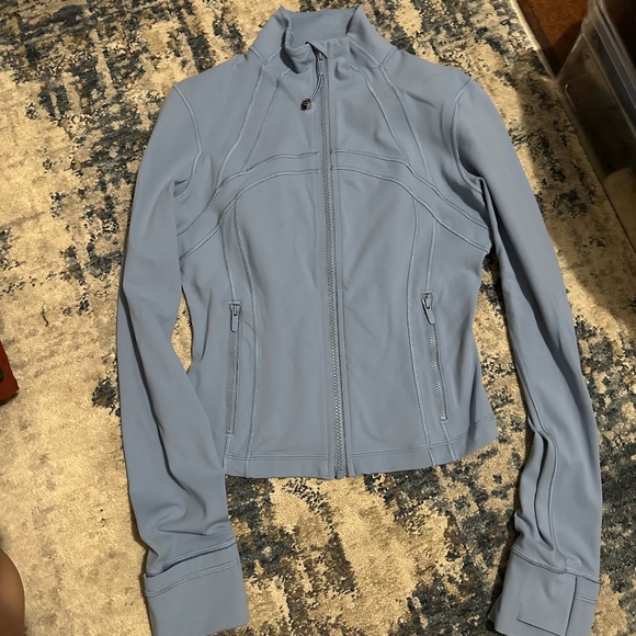 Lululemon define cropped jacket blue willow 6 - Picture 1 of 3